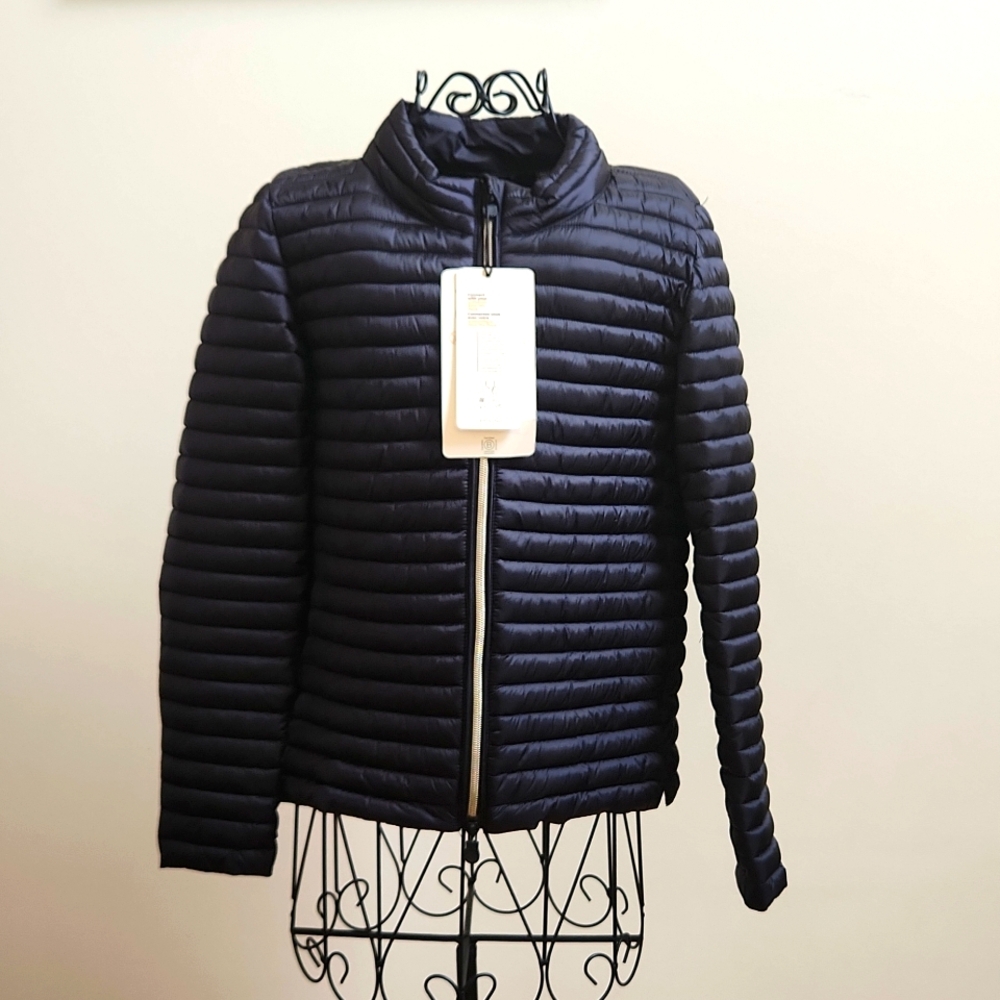 NWT Save The Duck Iris Black light puffer